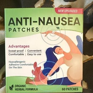 Anti-Nausea Patches with Organic Herbal Formula
